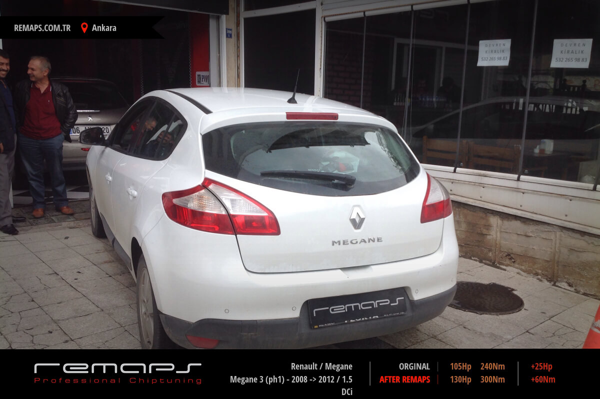 Renault Megane Megane 3 (ph1) - 2008 -> 2012 1.5 DCi Chip ...