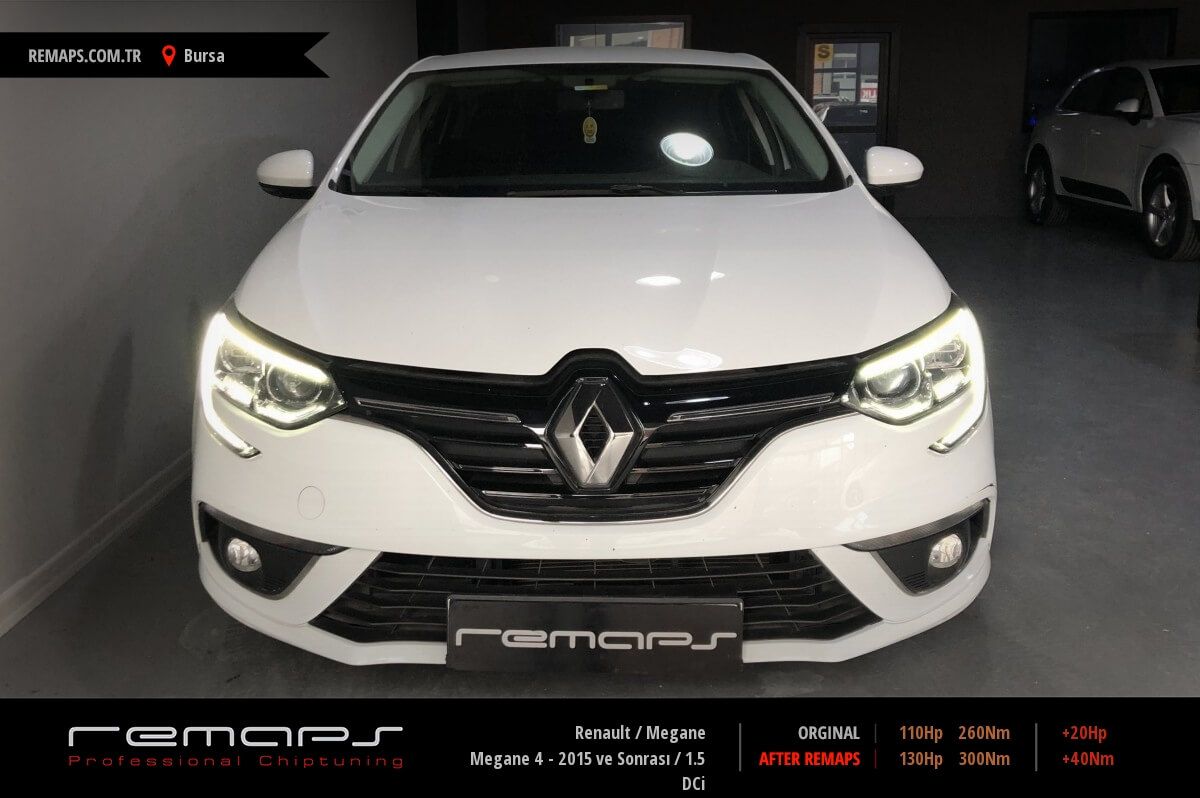 Renault Megane Megane 4 - 2015 ve Sonrası 1.5 DCi Chip ...