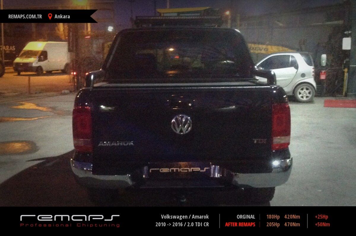 Volkswagen Amarok 2010 -> 2016 2.0 TDI CR Chip Tuning, Performans ...